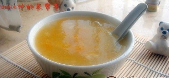 南瓜疙瘩拌湯