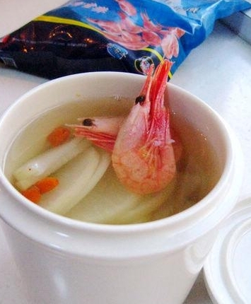 北極蝦白蘿蔔湯