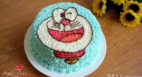 哆啦A夢奶油夾心蛋糕
