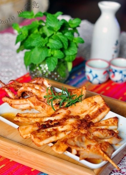 韓風煎烤魷魚