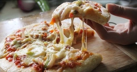 培根火腿蔬菜披薩