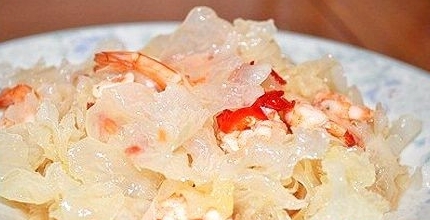 夏日撈汁菜泰式銀耳蝦