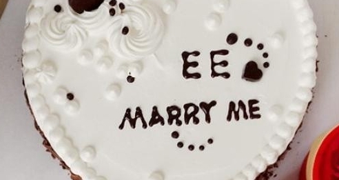 浪漫求婚蛋糕