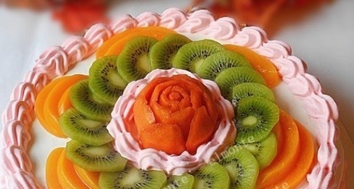 柿花蛋糕