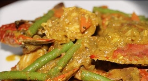 東南亞料理咖喱蟹