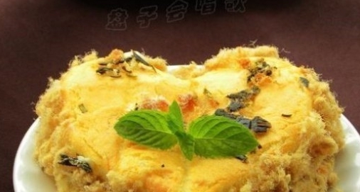 蔥香海苔肉鬆蛋糕