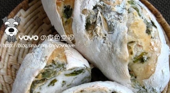 芹菜葉麵包