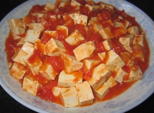 番茄燉豆腐