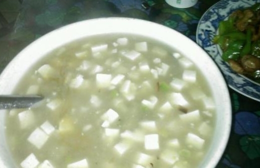尖椒豆腐湯