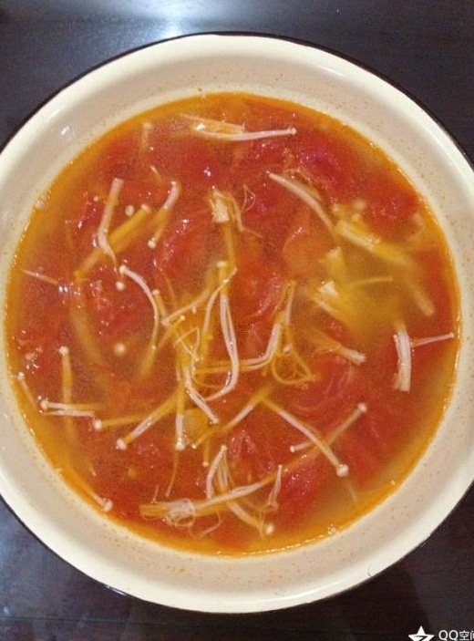 番茄金針湯
