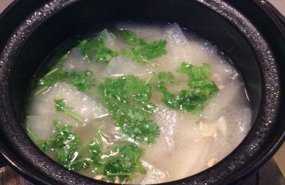 東瓜海米排骨湯