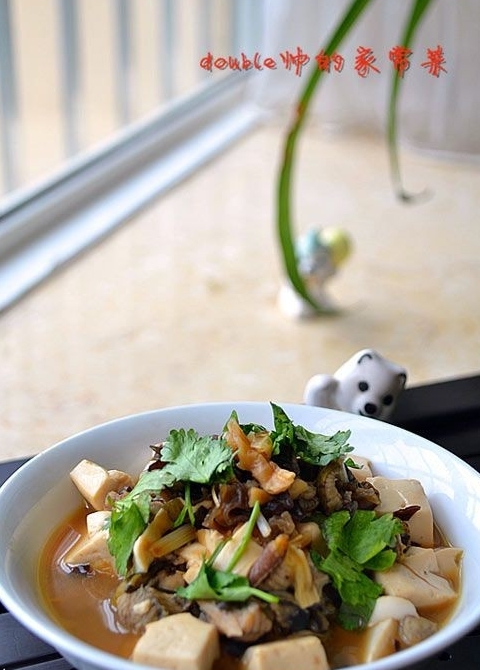 黃鱔海米燉豆腐