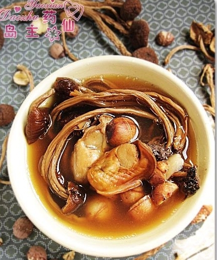 茶樹菇蚝豉湯