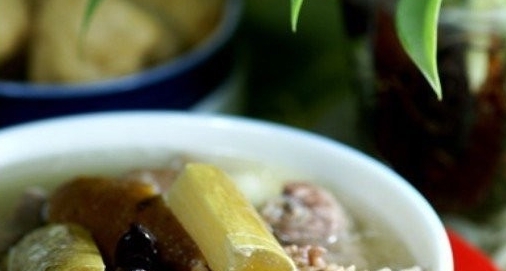 竹蔗清水羊肉湯