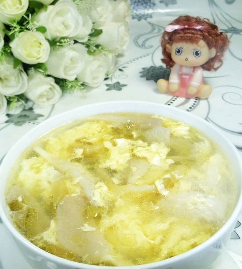 白菜木耳雞蛋湯