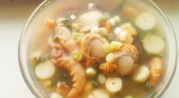 扇貝海鮮湯