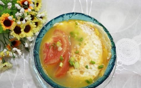 番茄荷包蛋湯