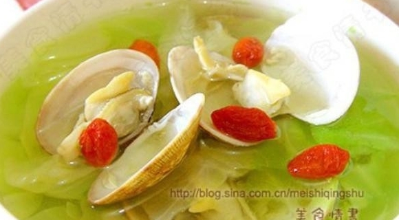捲心菜蛤蜊湯