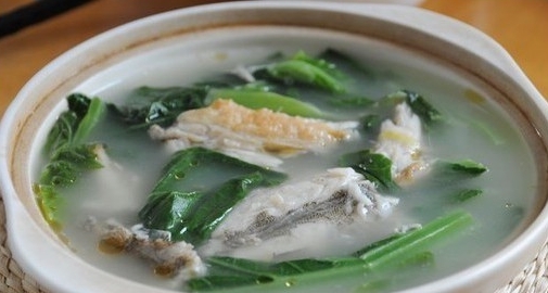 芥菜牛鰍魚湯
