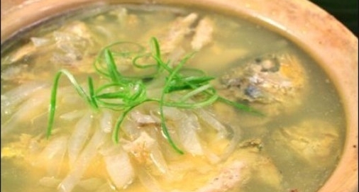 銀絲黃魚湯