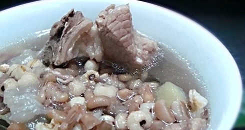冬瓜竹豆薏米排骨湯