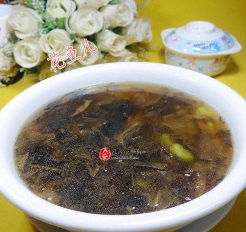 梅乾菜蠶豆湯