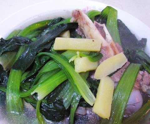 豬骨油菜湯