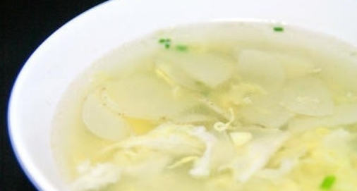 雞蛋土豆片湯