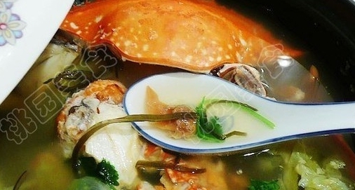 一品螃蟹湯