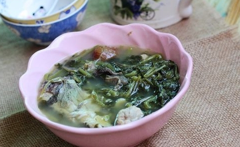 西洋菜陳腎生魚湯