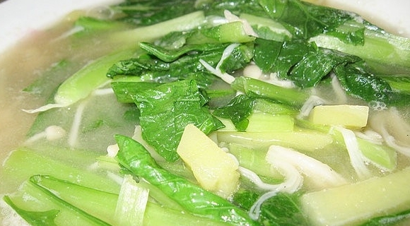 青菜味增湯