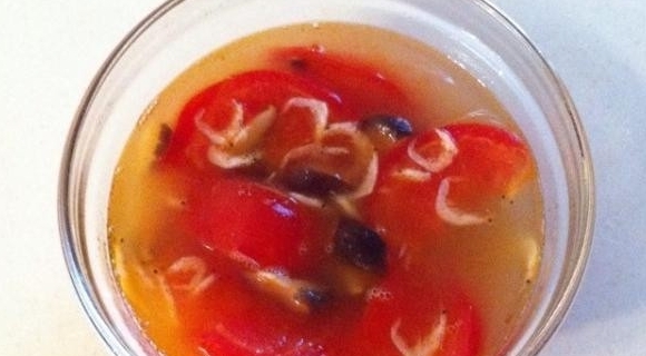 西紅柿香菇湯