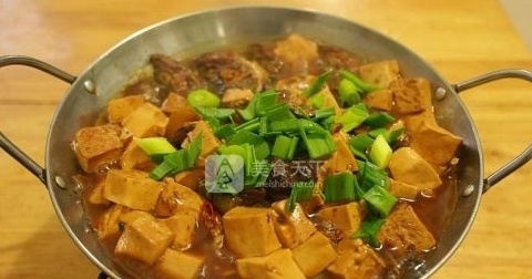干鍋桂魚燉豆腐