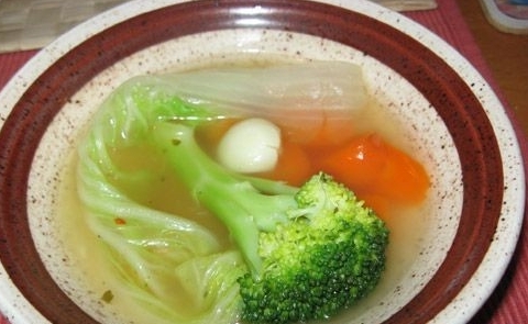 美味健康的蔬菜湯