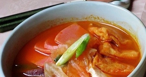 韓國火腿泡菜豆腐湯
