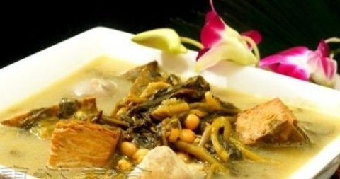 西洋菜黃豆素魚湯
