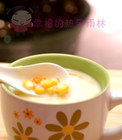 椰汁玉米甜湯