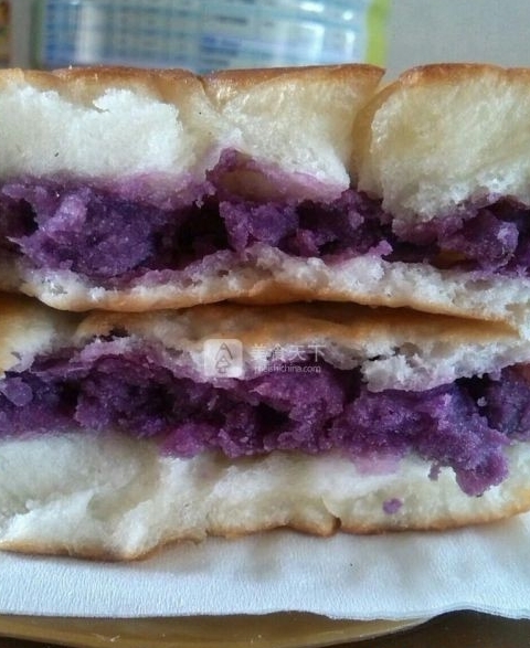 紫薯餡餅