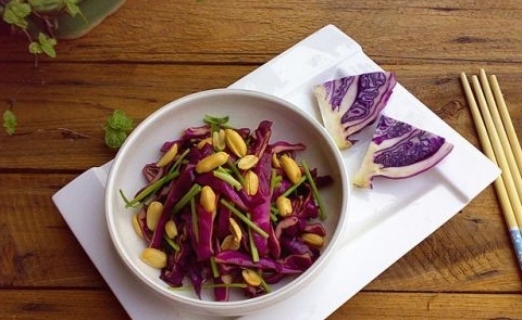 陳醋涼拌紫包菜