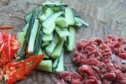 黃瓜炒牛肉