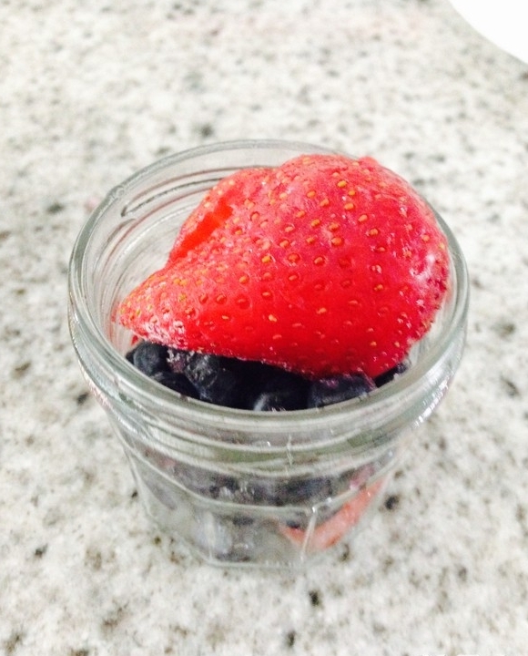 草莓藍莓果醬