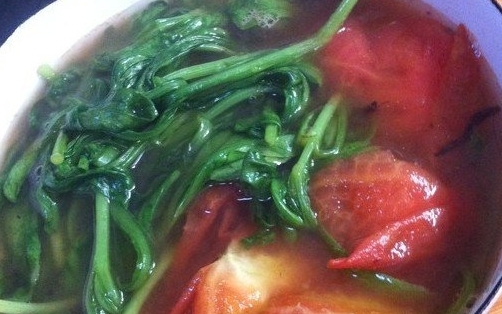菠菜番茄湯