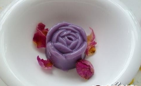 瓊脂版紫薯涼糕