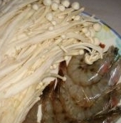 金針鮮蝦湯