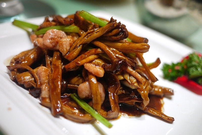 茶樹菇炒肉片