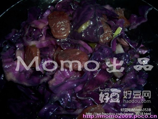 臘腸紫椰菜