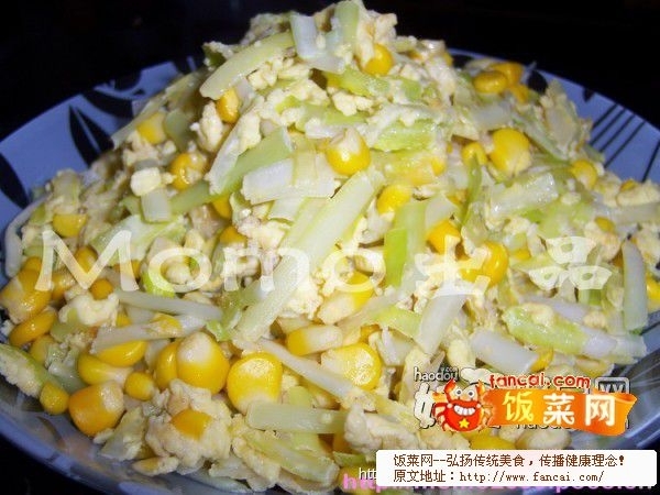 韭黃炒玉米