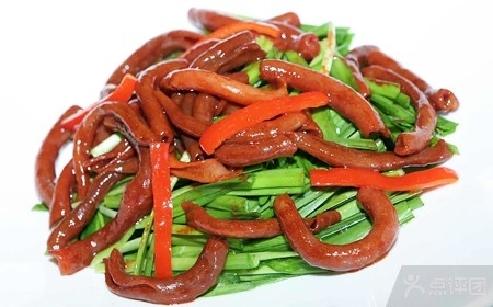 韭菜炒海腸1