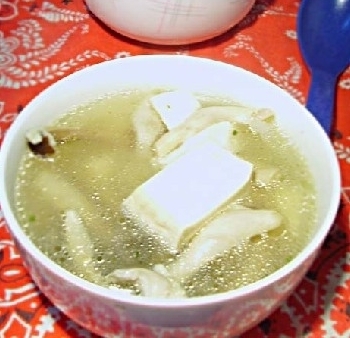 梨花豆腐湯