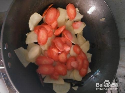 土豆胡蘿蔔片